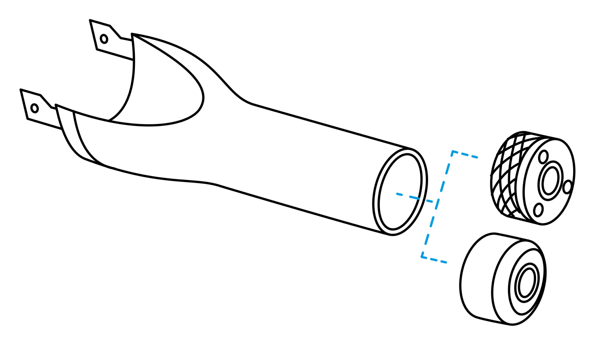 Prefab Forearm Wrist Illustration